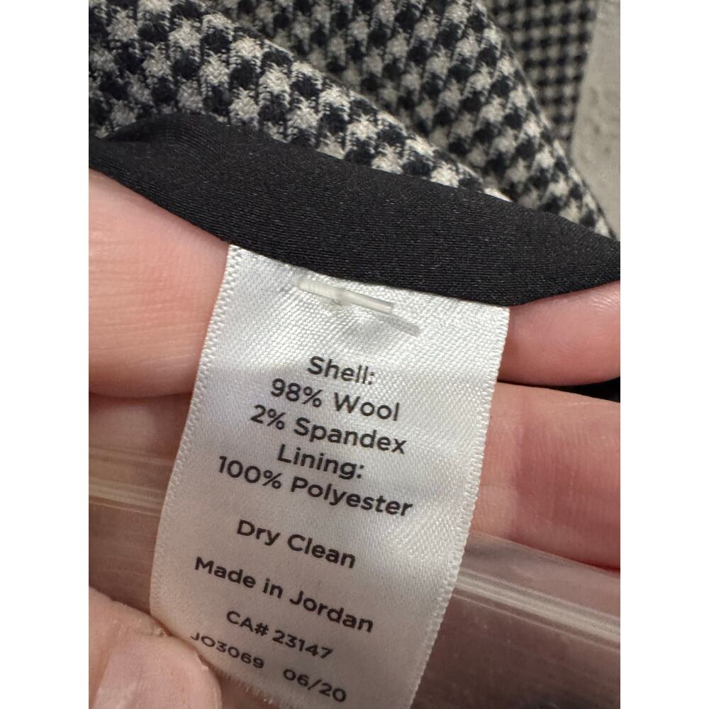 Talbots Houndstooth Wool Blazer Size 18 NEW - Picture 4 of 6